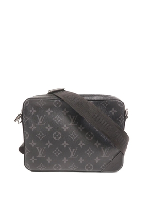Louis Vuitton Pre-Owned Trio Messenger Monogram Eclipse Reverse messenger bag - Black