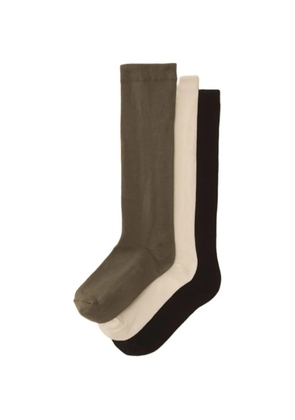 Lauren Manoogian ribbed-knit socks (set of three) - Green