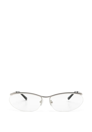 The Attico x Linda Farrow Charlotte glasses - Silver