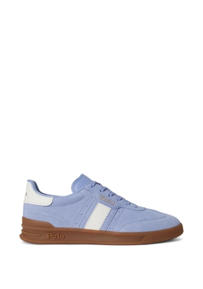 Polo Ralph Lauren Heritage Aera suede striped leather sneakers - Blue