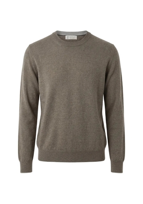 Brunello Cucinelli cashmere crew-neck sweater - Green