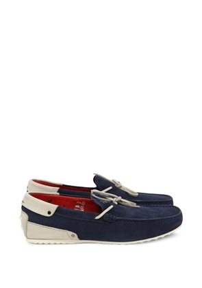 Tod's Vintage bow loafers - Blue