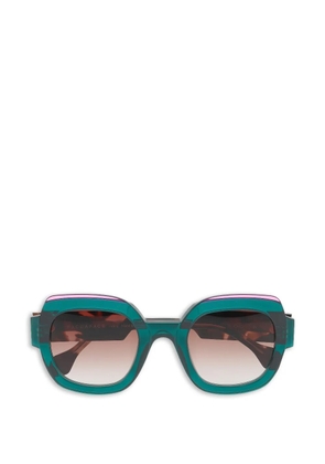Face À Face Frost 2 geometric-frame sunglasses - Brown