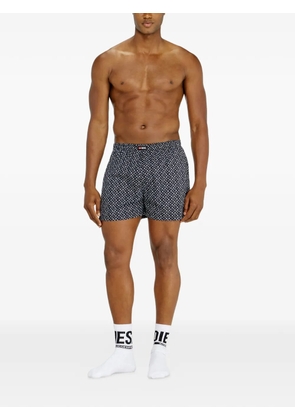 Diesel graphic-print cotton boxer shorts pack - Black
