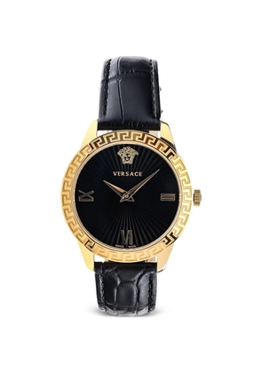 Versace Greca 38mm watch - Black