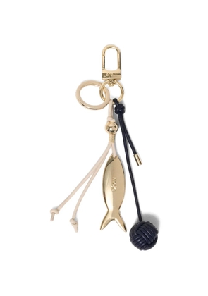 Maje fish-pendant keyring - Gold