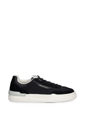 Armani Exchange panelled sneakers - Black