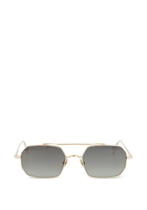 Ahlem Clovis geometric-frame sunglasses - Gold