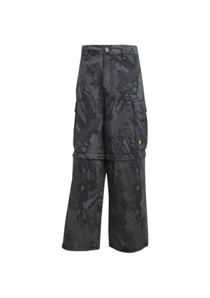 adidas zip-off cargo pants - Grey