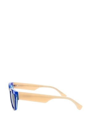 Face À Face Sunday1 geometric-frame sunglasses - Blue