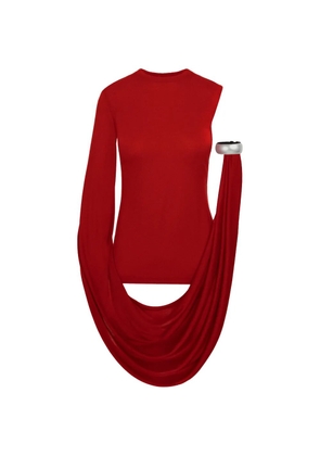 Seen Users Iconic Bracelet one-shoulder top - Red