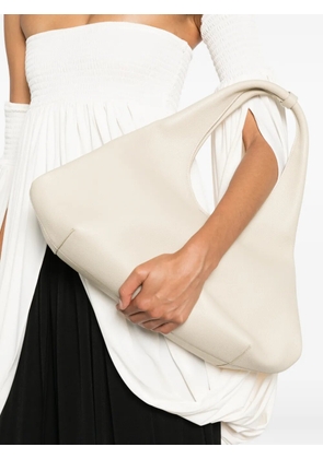 Coperni Folded zip shoulder bag - Neutrals