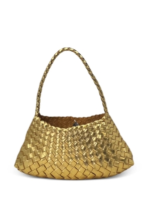 Donna Karan Rosanna Mini woven shoulder bag - Gold