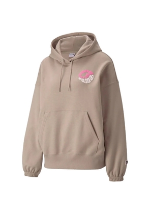 PUMA Downtown graphic hoodie - Neutrals