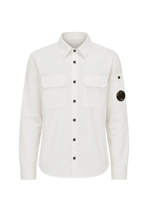 C.P. Company Lens-detail shirt - White