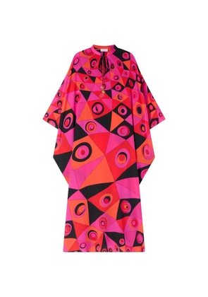 PUCCI Occhi print silk kaftan - Pink
