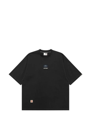 AAPE BY *A BATHING APE® logo-print cotton T-shirt - Black