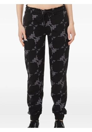 Kappa Elosia logo-print track pants - Black