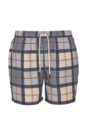 Barbour Tartan swim shorts - Blue