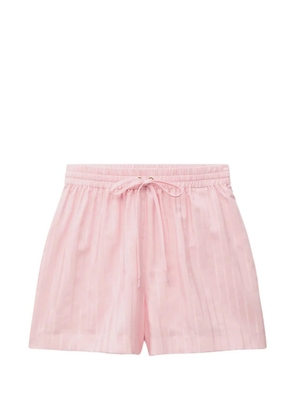 Versace Greca-pattern drawstring shorts - Pink