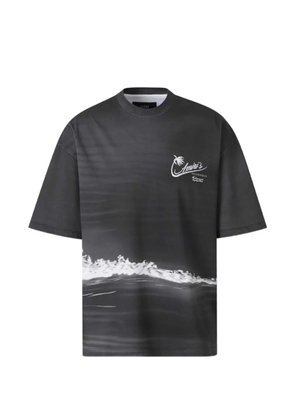 AMIRI palm tree-print T-shirt - Black