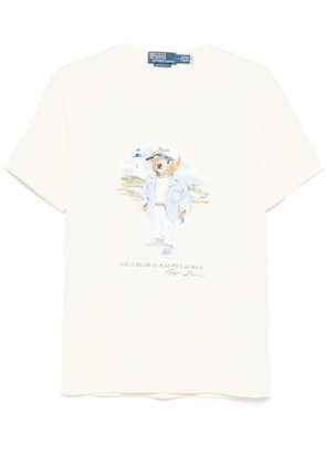 Polo Ralph Lauren Polo Bear jersey slim T-shirt - Neutrals