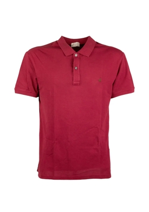 BROOKSFIELD logo-embroidered piqué polo shirt