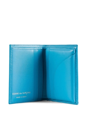Comme Des Garçons Wallet bi-fold leather wallet - Blue
