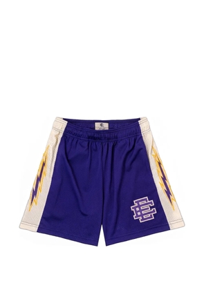 ERIC EMANUEL elastic-waistband shorts - Purple