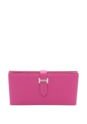 Hermès Pre-Owned 2022 Bearn Soufflet bi-fold wallet - Pink