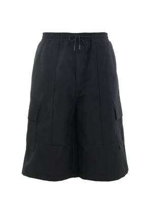 Juun.J drawstring cargo shorts - Black