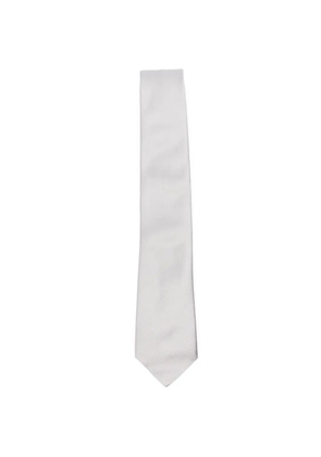 Canali satin-finish tie - Grey