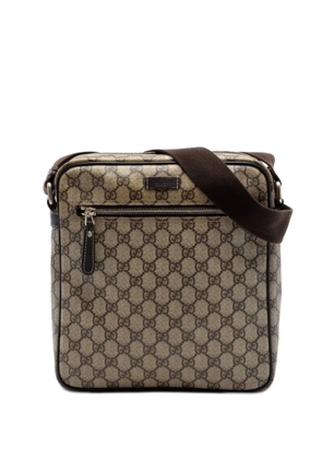 Gucci Pre-Owned 2016-2026 GG Supreme crossbody bag - Neutrals