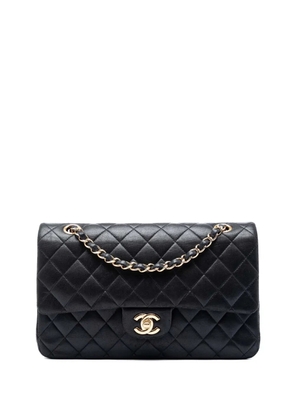 CHANEL Pre-Owned 2009-2010 Medium Classic Lambskin Double Flap shoulder bag - Black