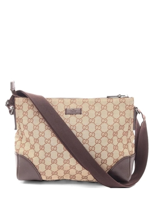 Gucci Pre-Owned 2000s GG canvas cross body bag - Neutrals
