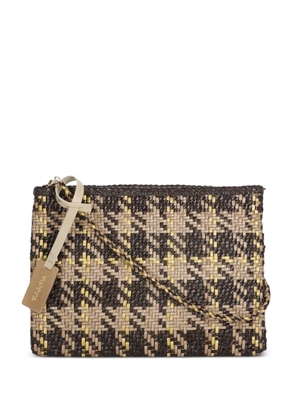 VIPERA Salimt Madras clutch bag - Brown