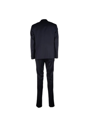 Corneliani notch-lapel single-breasted suit - Blue