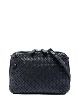 Bottega Veneta Pre-Owned 2012-2026 Nappa Intrecciato Nodini crossbody bag - Black