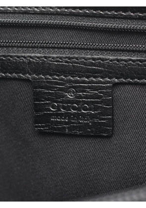 Gucci Pre-Owned 2000s Bamboo GG canvas tote bag - Black