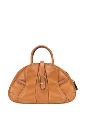 Christian Dior Pre-Owned Saddle D-ring bowler bag - Neutrals