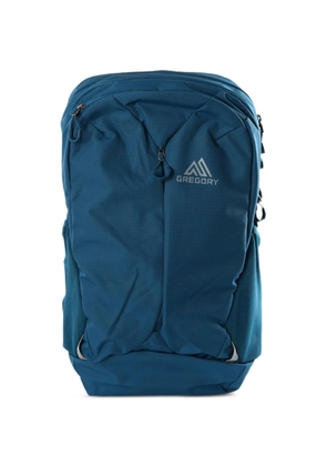 GREGORY Rhune 28 logo-print panelled backpack - Blue