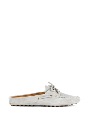 Tod's Gommino lace-up mules - Grey