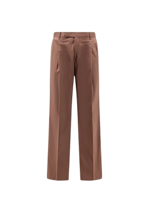 Germano 1952 Berlin Fit pleated trousers - Brown