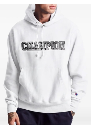 Champion C-Life Reverse Weave logo-print hoodie - White