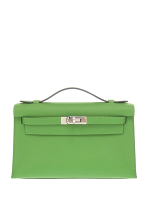 Hermès Pre-Owned 2025 Swift Kelly Pochette 22 handbag - Green