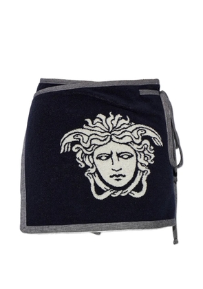 Versace Home Medusa Head wrap beach skirt - Blue
