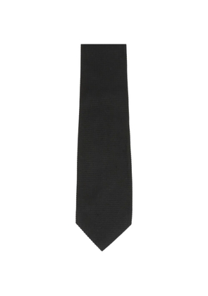 TOM FORD micro-textured pointed-tip tie - Black