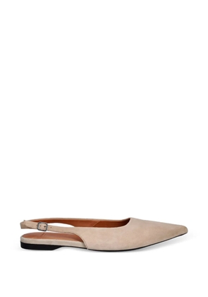 VAGABOND Hermine pointed-toe slingback ballet flats - Neutrals