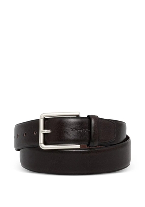 Marc O'Polo buckle-fastening leather belt - Brown