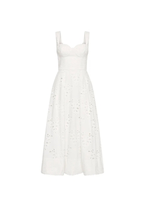 Rebecca Vallance Artesan midi dress - White